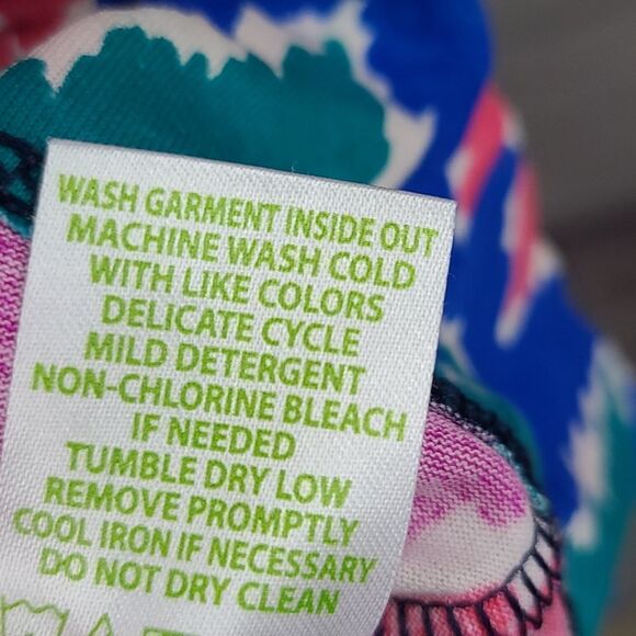 Lilly Pulitzer Hearts Flutter Gretchen Colorful Chevron Pima Cotton Shift Dress - Picture 7 of 9